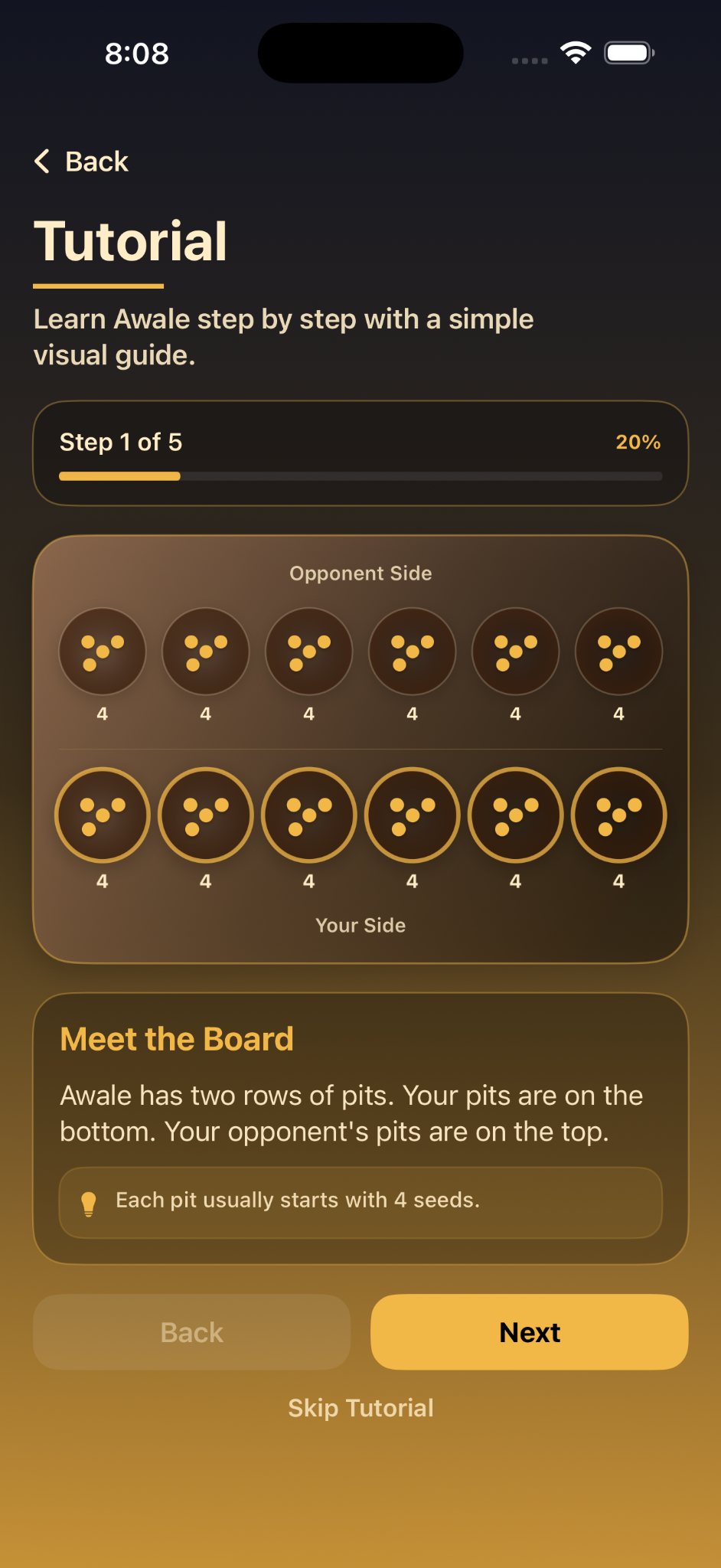 Awale Kingdom tutorial